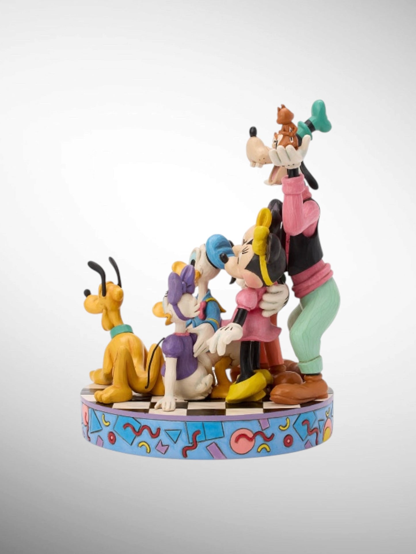 Jim Shore Disney Traditions - Old School Cool Mickey Minnie Donald Goofy Pluto Daisy Chip Dale Figurine - PREORDER