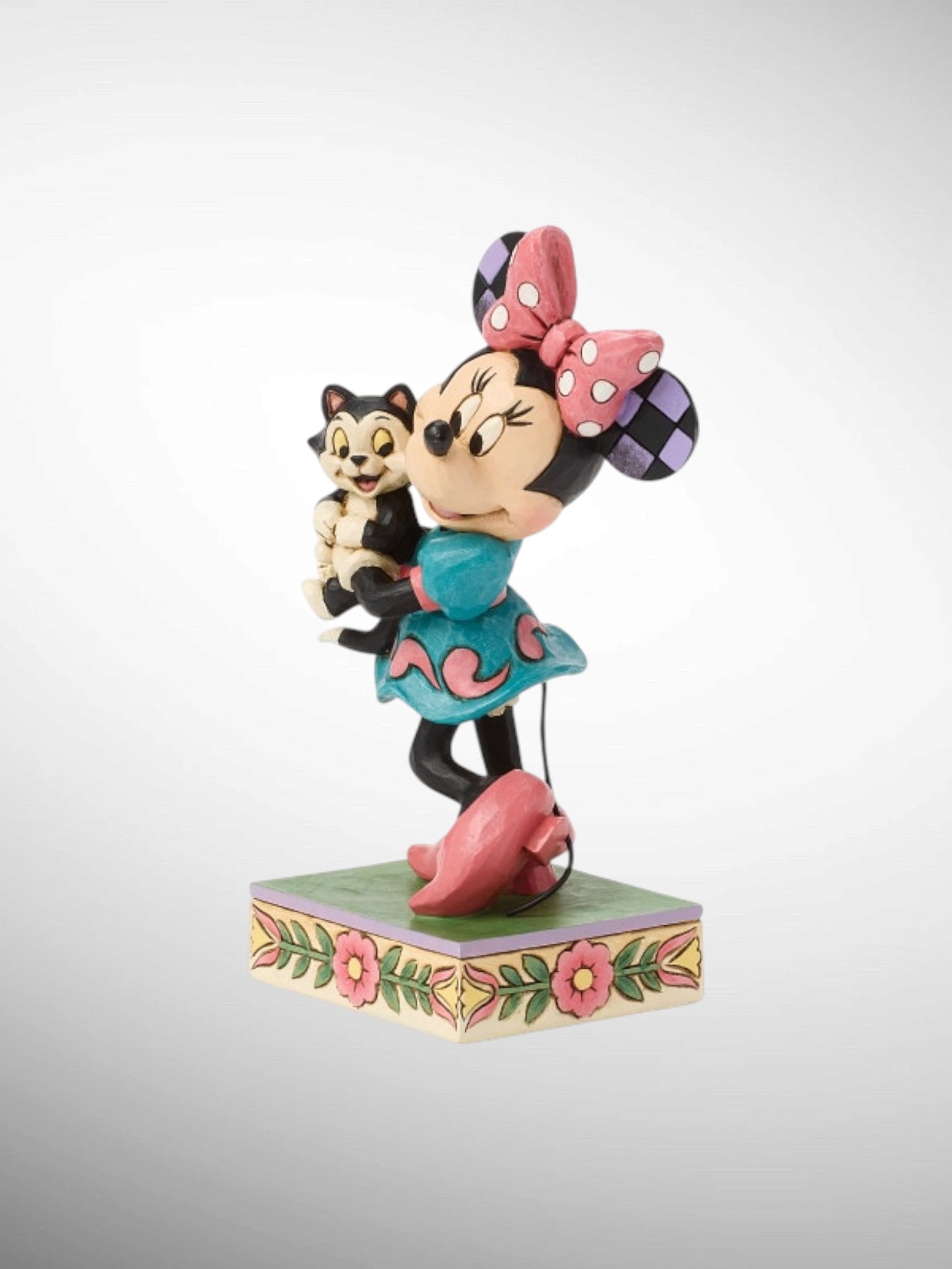Jim Shore Disney Traditions - Purr-fect Pair Minnie Figaro Figurine - PREORDER
