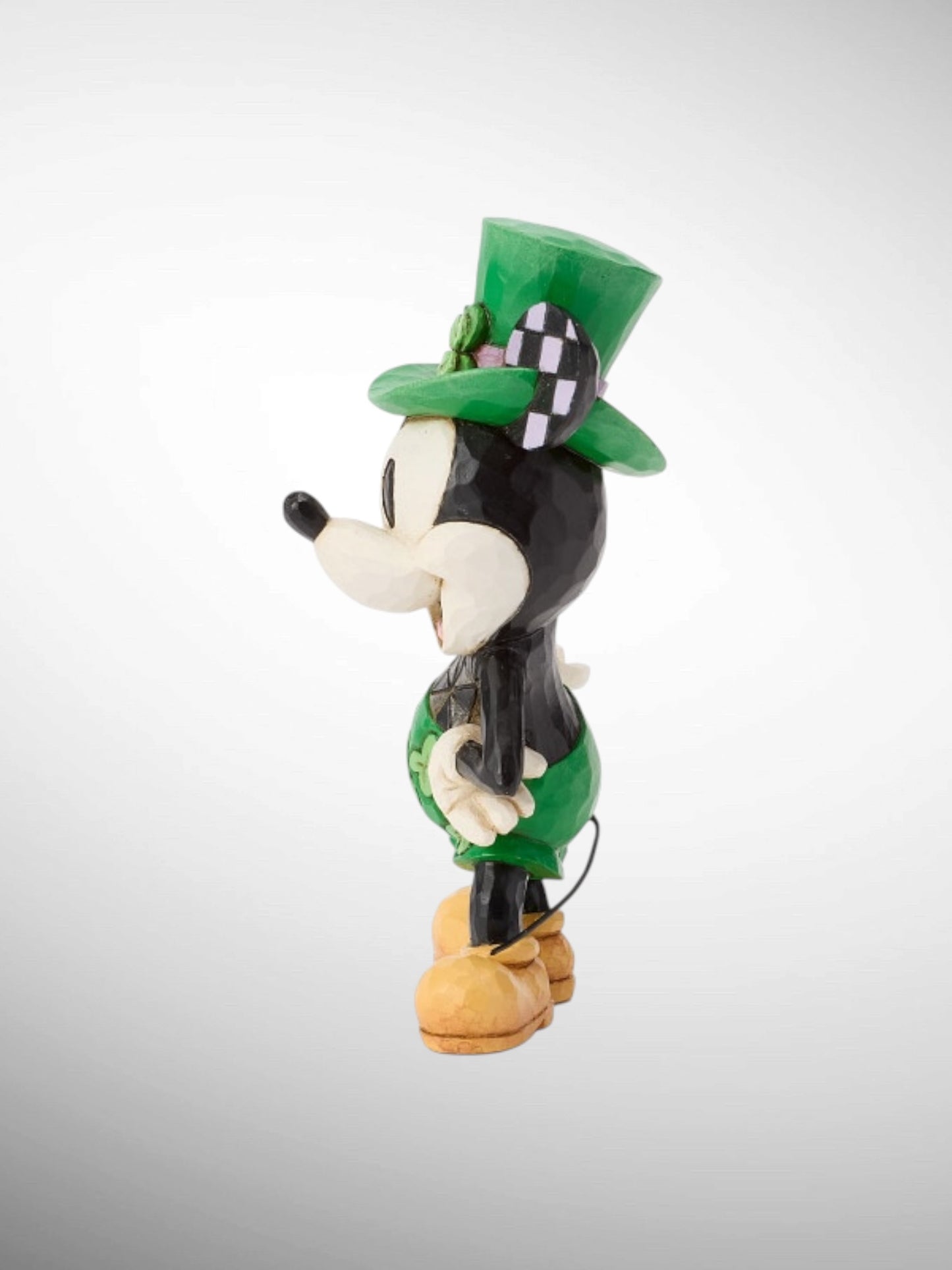 Jim Shore Disney Traditions - Mickey St. Patrick's Mini Figurine - PREORDER