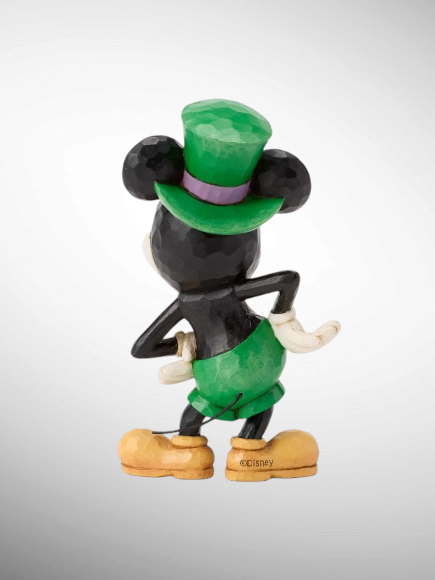 Jim Shore Disney Traditions - Mickey St. Patrick's Mini Figurine - PREORDER