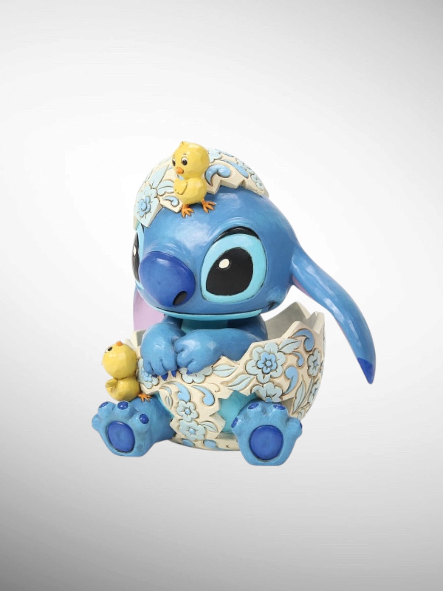 Jim Shore Disney Traditions - You Crack Me Up Stitch Easter Egg Chicks Figurine - PREORDER