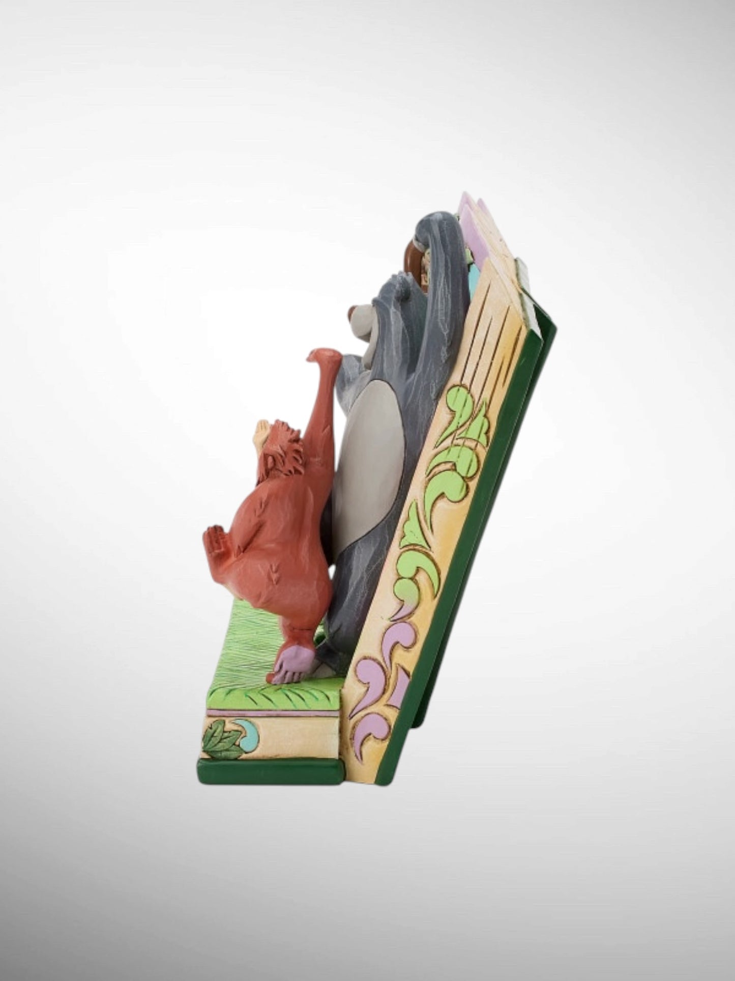 Jim Shore Disney Traditions - Carefree Companions Jungle Book Storybook Figurine - PREORDER