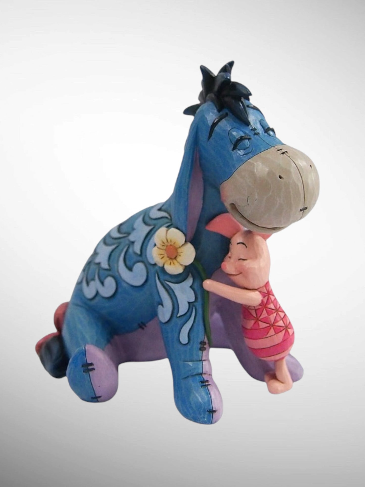Jim Shore Disney Traditions - The Right Size Hug Eeyore Piglet Figurine - PREORDER