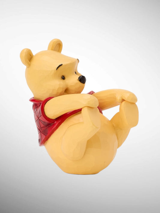 Jim Shore Disney Traditions - Playful Pooh Mini Figurine - PREORDER