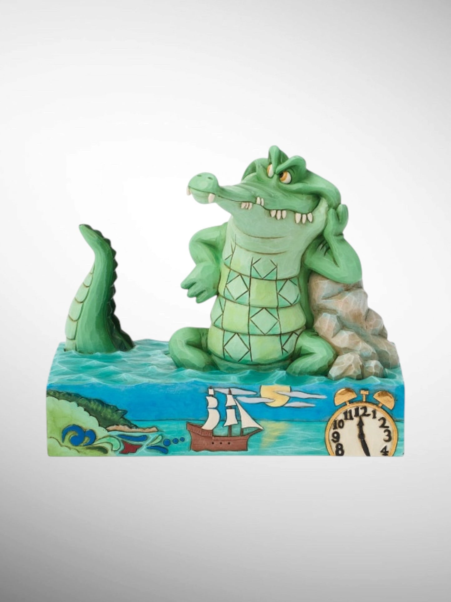 Jim Shore Disney Traditions - Hooked on the Hunt Tick Tock Croc Peter Pan Figurine - PREORDER