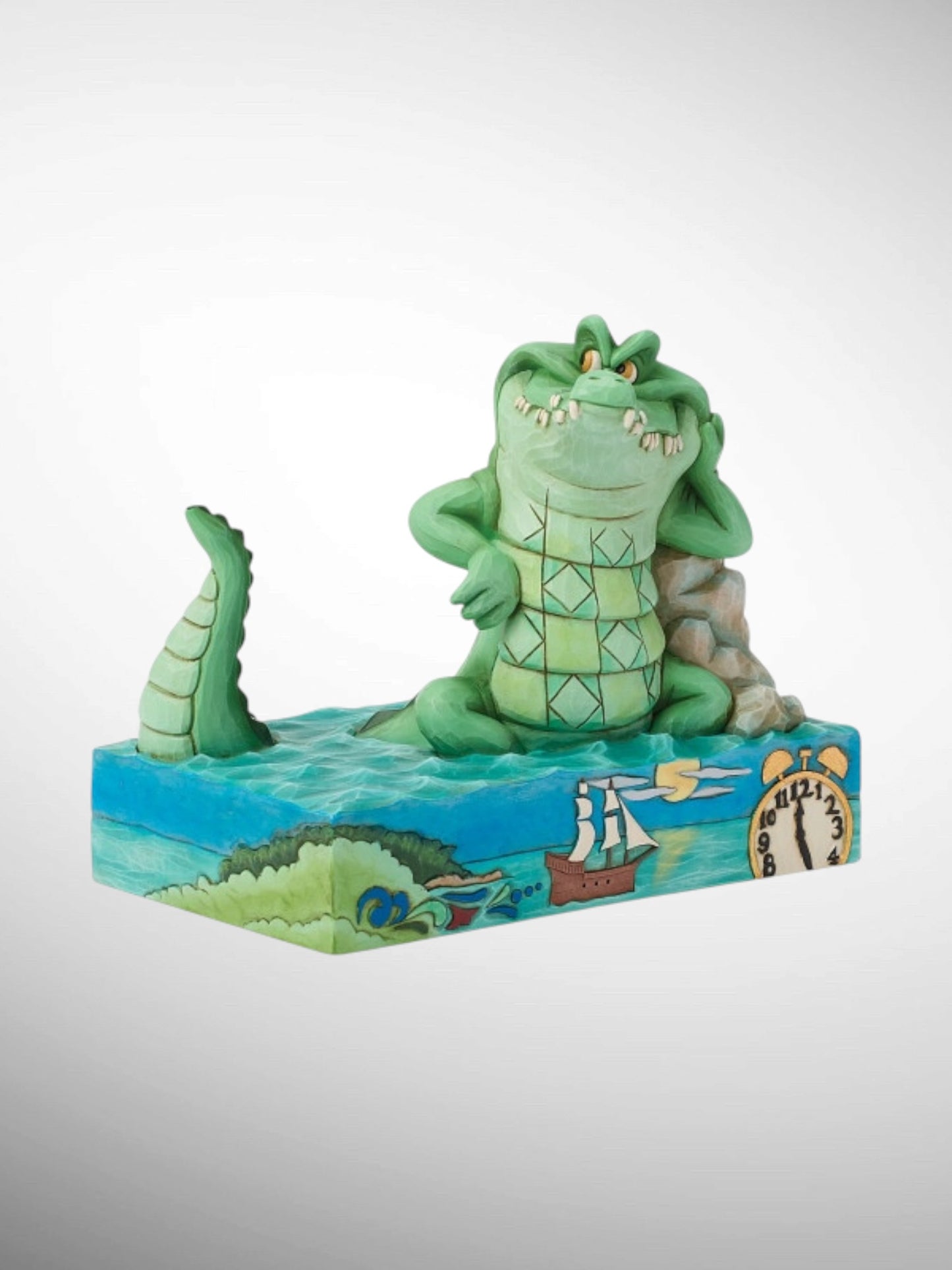 Jim Shore Disney Traditions - Hooked on the Hunt Tick Tock Croc Peter Pan Figurine - PREORDER