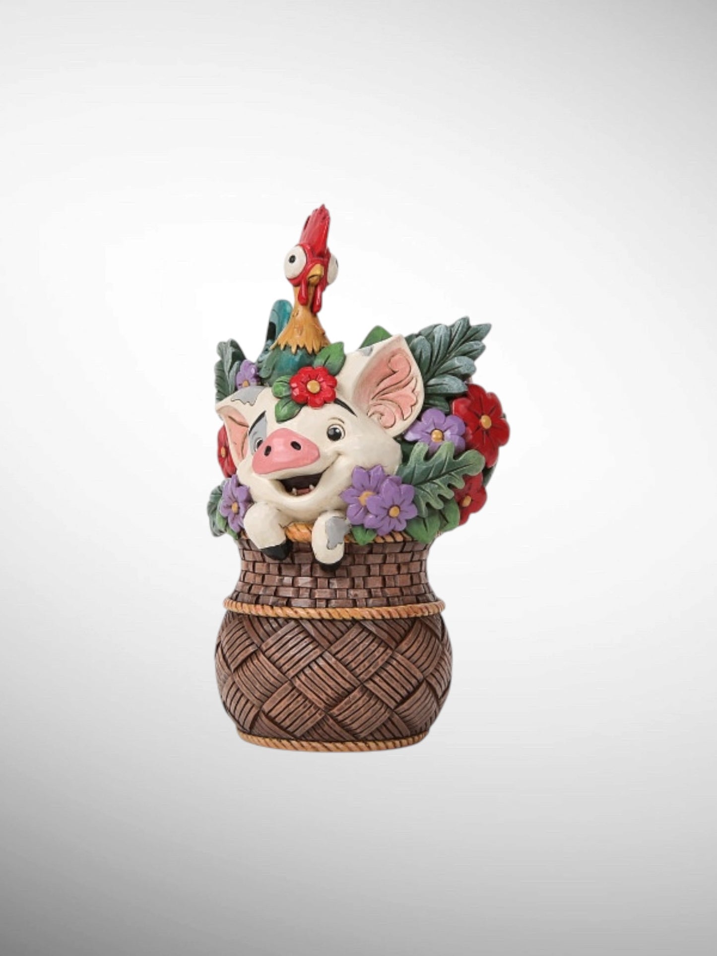 Jim Shore Disney Traditions - Paradise Pals Hei Hei Pua Moana Figurine - PREORDER