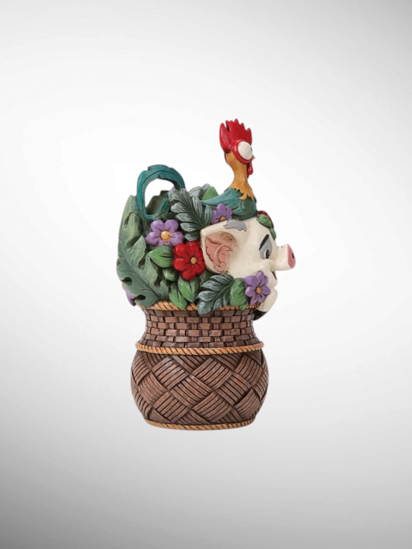 Jim Shore Disney Traditions - Paradise Pals Hei Hei Pua Moana Figurine - PREORDER
