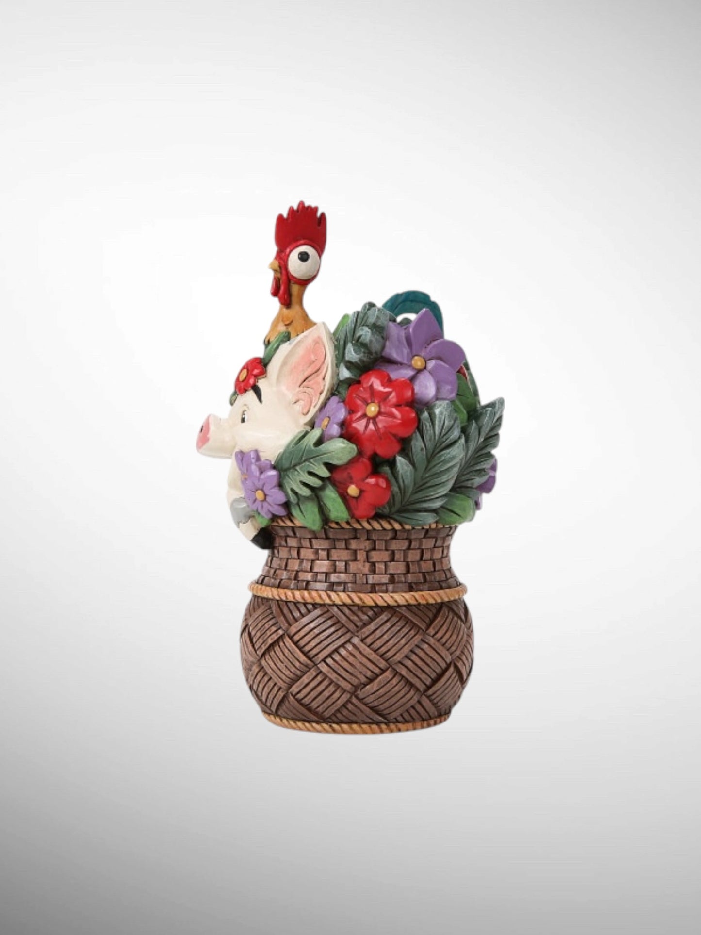 Jim Shore Disney Traditions - Paradise Pals Hei Hei Pua Moana Figurine - PREORDER