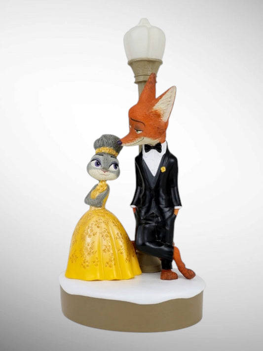 Disney Showcase Collection - Nick and Judy Zootopia 2 Light Up Figurine - PREORDER