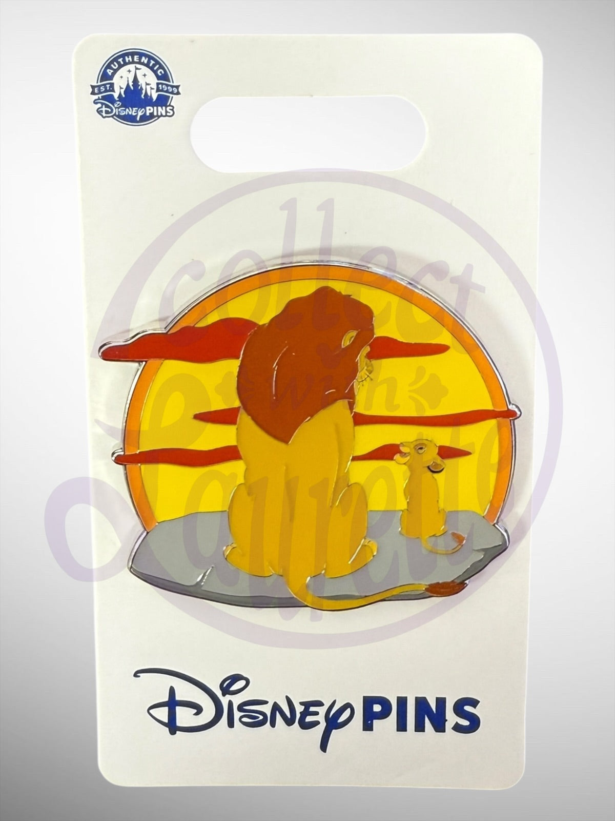Disney Parks Pin Trading Collection - Lion King Mufasa Simba Pin ...