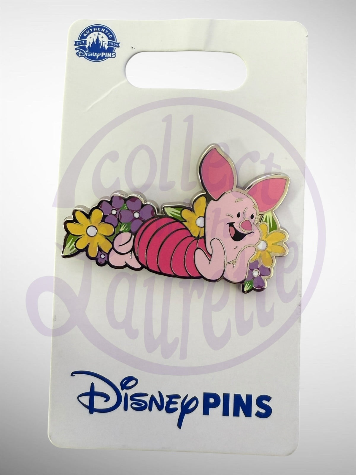 Disney Parks Pin Trading Collection - Piglet Flowers Pin