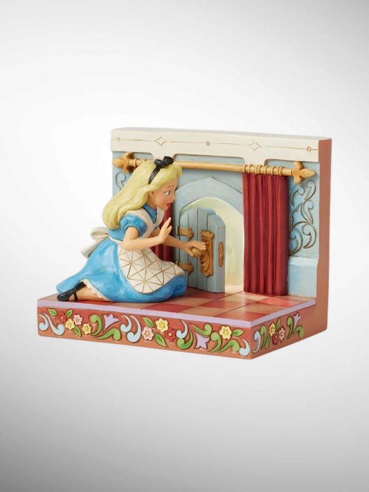 Jim Shore Disney Traditions -  Curiouser and Curiouser Alice in Wonderland Figurine