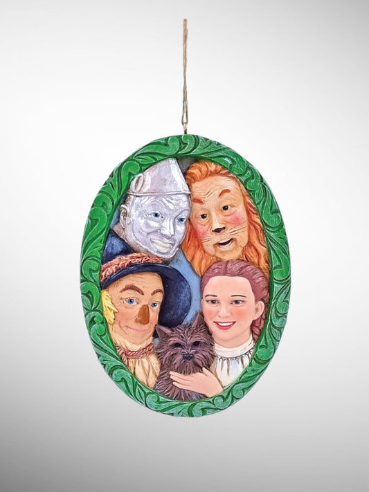 Jim Shore Wizard of Oz -  Group Hanging Ornament Dorothy Toto Tin Man Lion Scarecrow - PREORDER