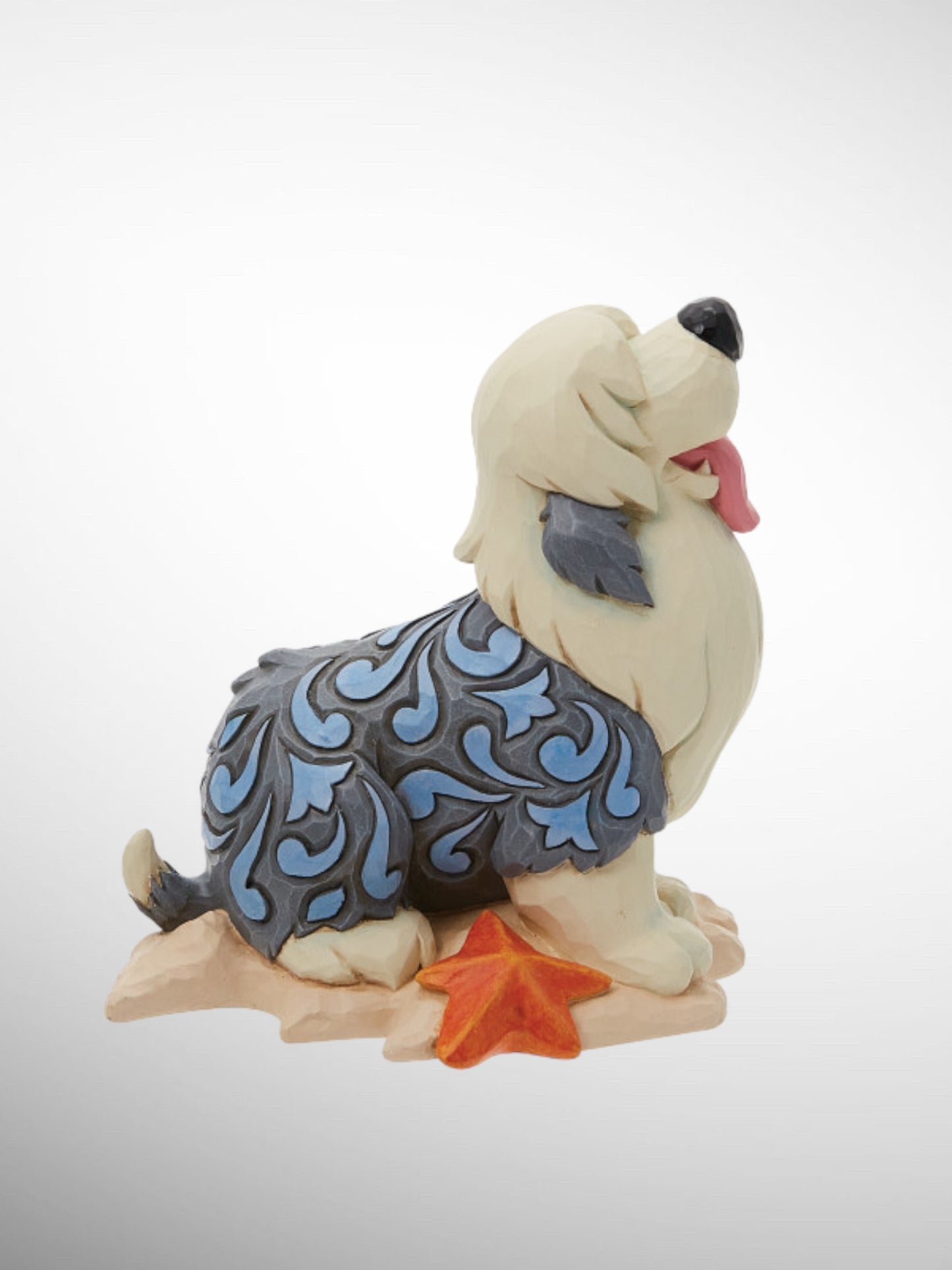 Jim Shore Disney Traditions - Loyal Lad Max Mini Dog Little Mermaid Figurine