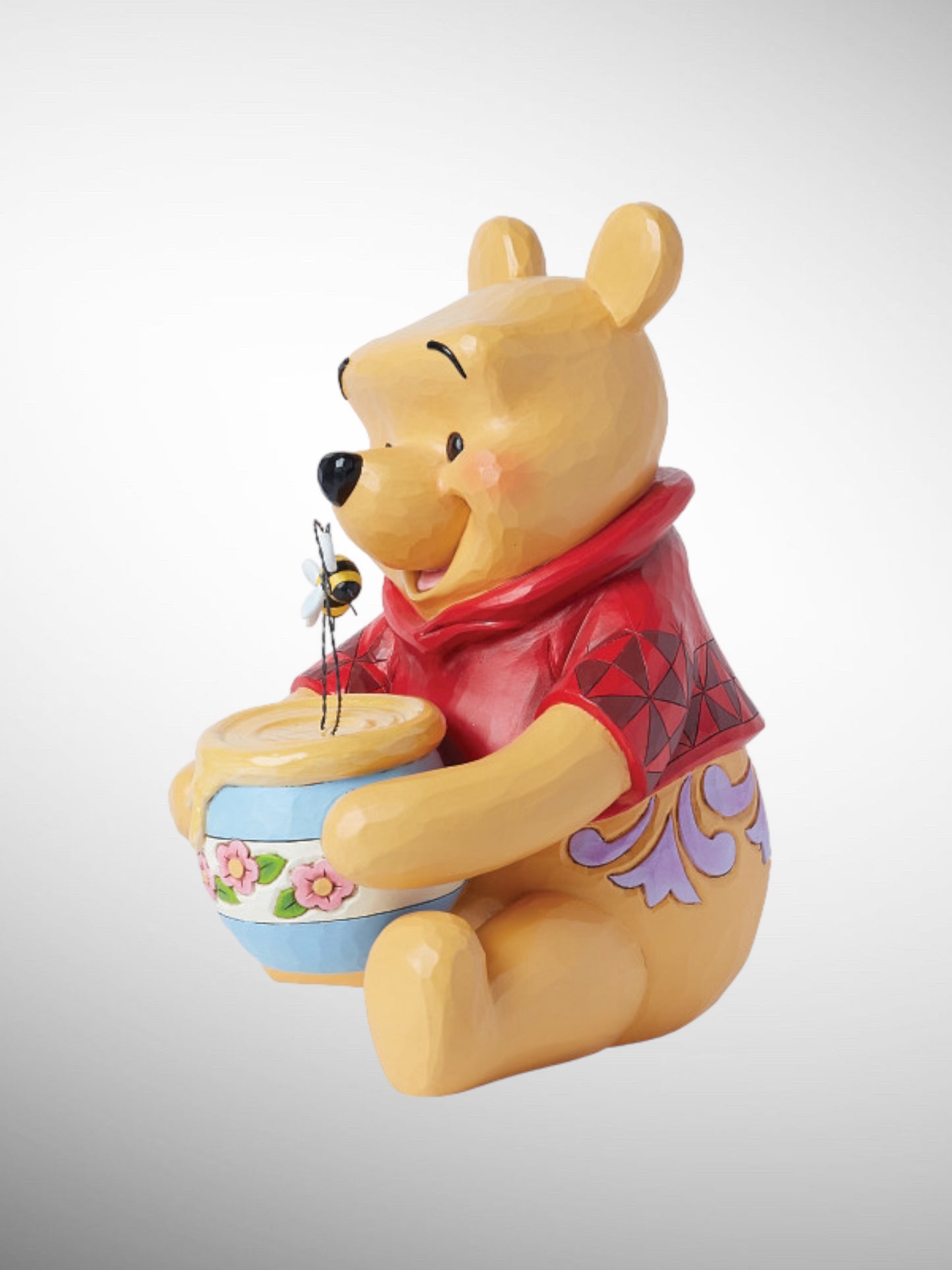 Jim Shore Disney Traditions - Bee Sweet Winnie the Pooh Honey Pot Big Figurine