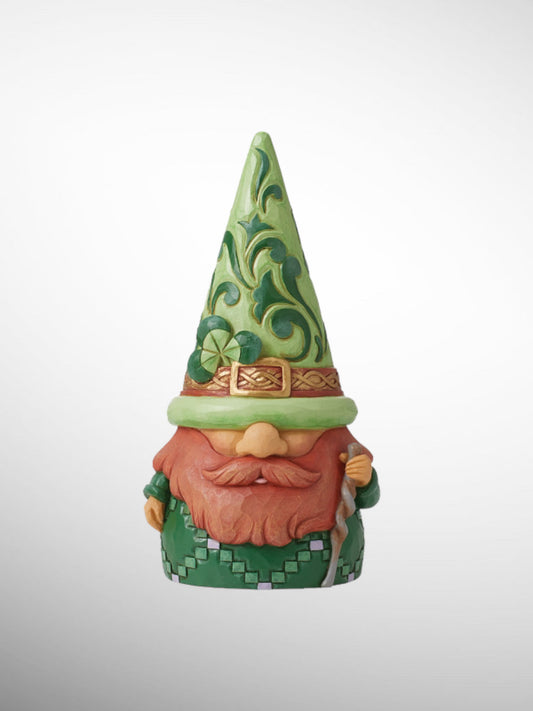 Jim Shore Heartwood Creek - Blarney, Red! Irish Leprechaun Gnome Figurine