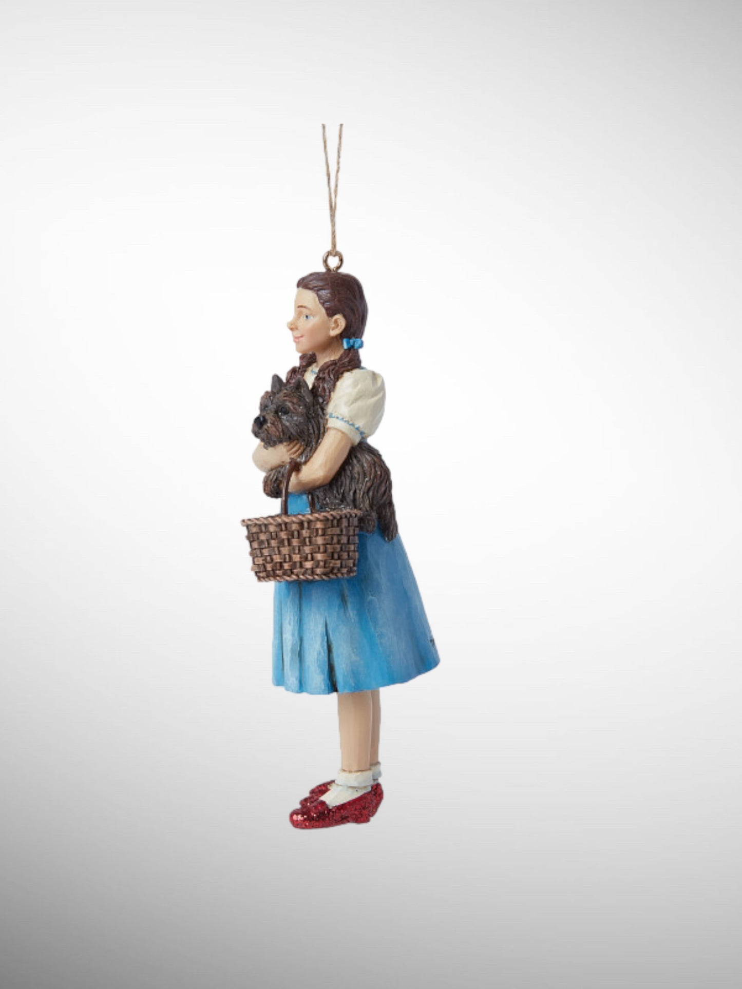 Jim Shore Wizard of Oz - Dorothy and Toto Hanging Ornament