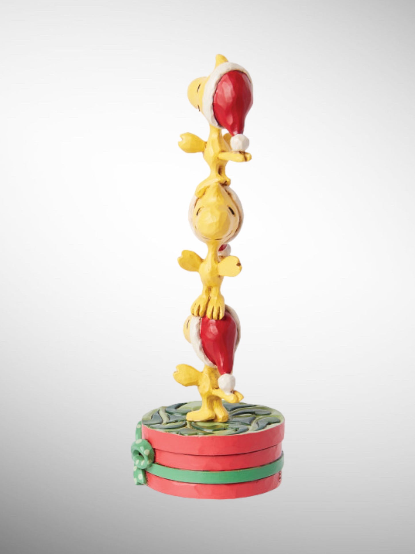 Jim Shore Peanuts - Woodstock Stacked Mini Figurine - PREORDER