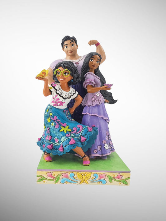 Jim Shore Disney Traditions - Stronger Together Madrigal Sisters Mirabel, Luisa, Isabela Encanto Figurine - PREORDER