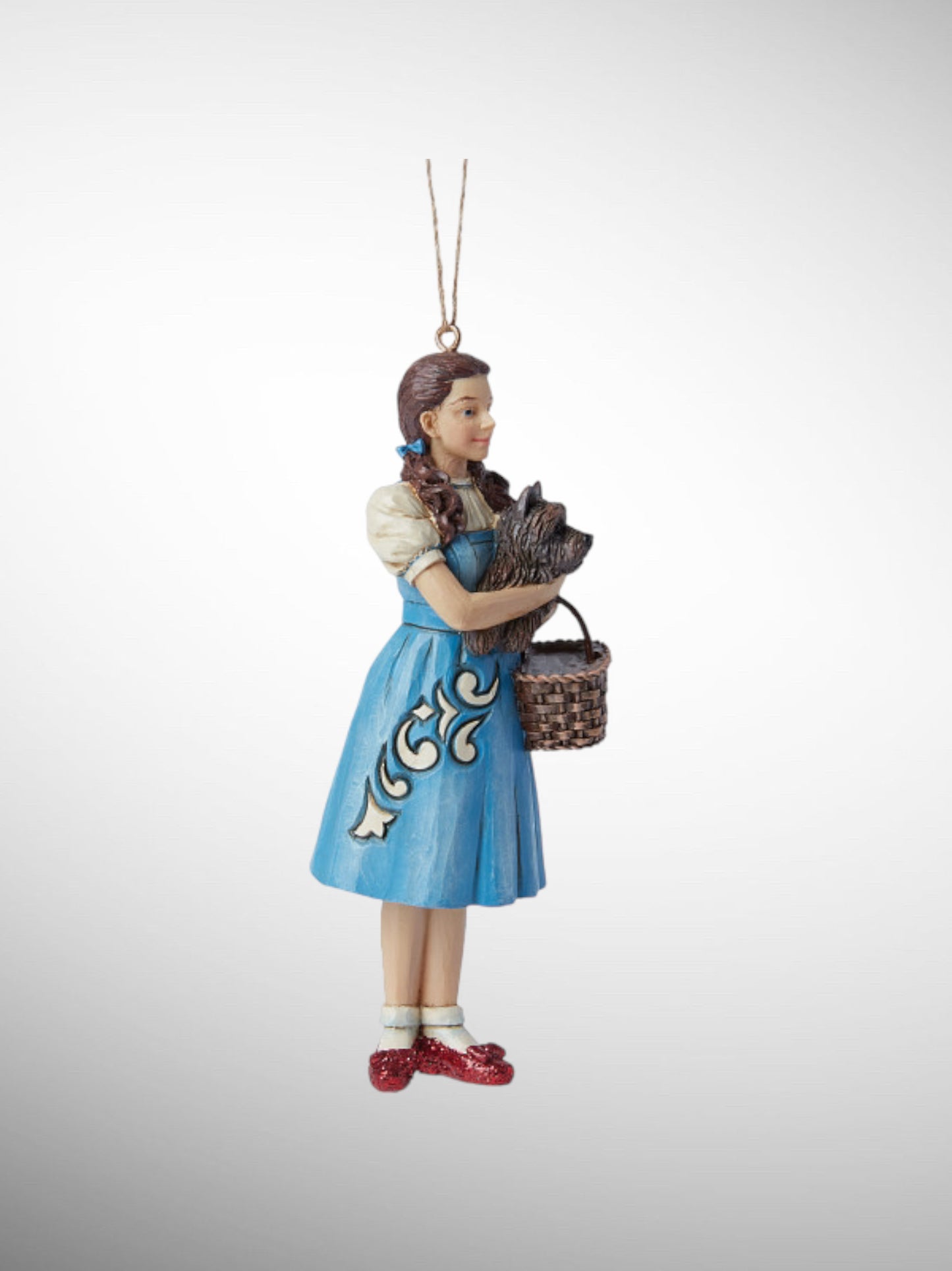 Jim Shore Wizard of Oz - Dorothy and Toto Hanging Ornament