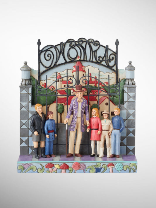 Jim Shore Willy Wonka and the Chocolate Factory - The Adventure Begins Figurine