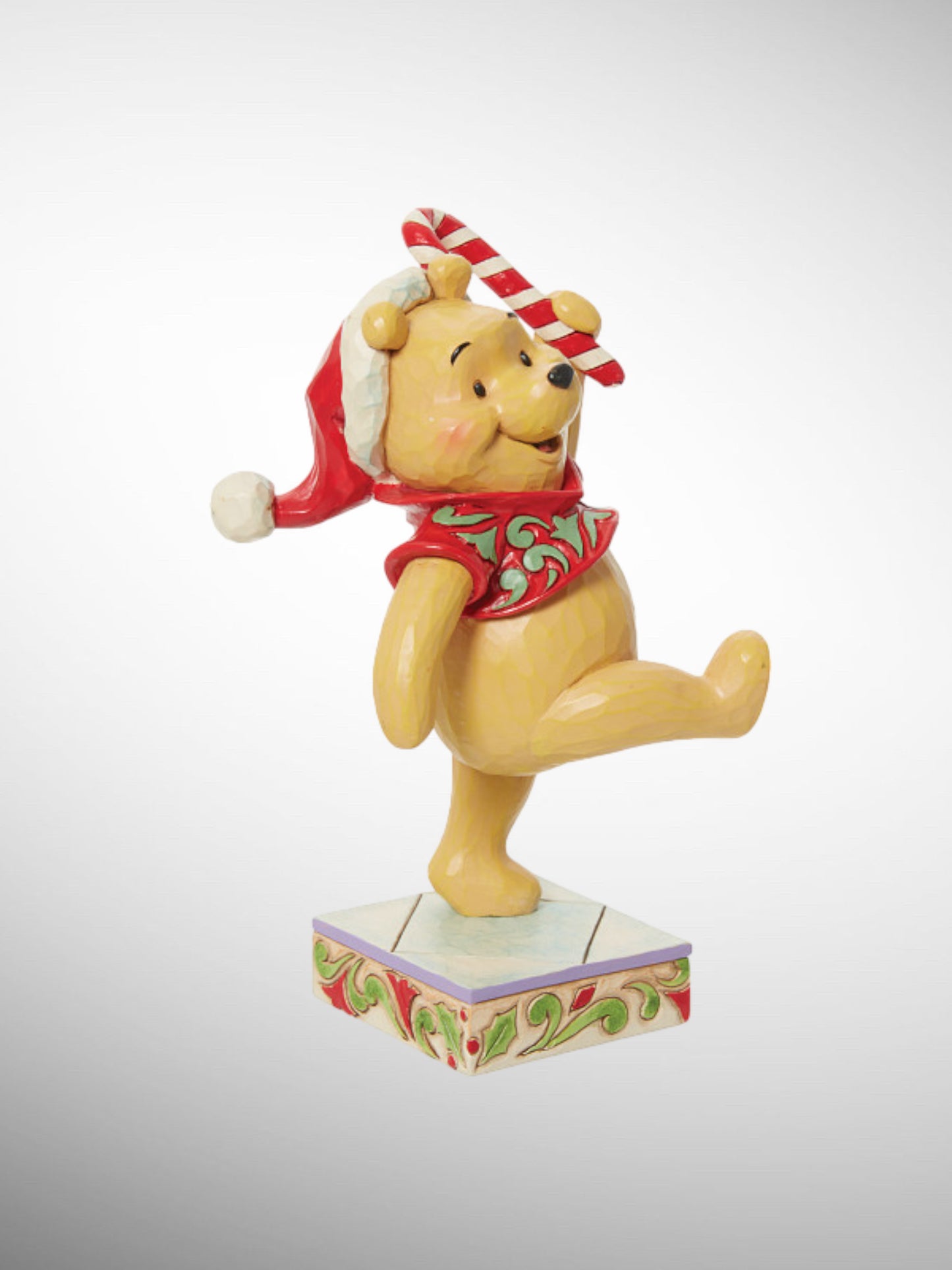 Jim Shore Disney Traditions - Christmas Sweetie Winnie the Pooh Figurine