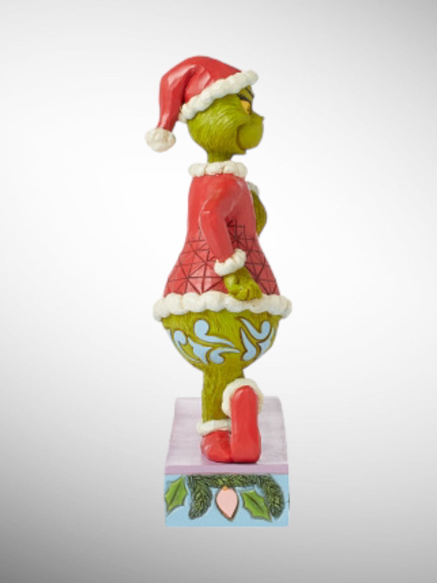 Jim Shore Dr. Seuss The Grinch - Merry Grinchmas Word Figurine