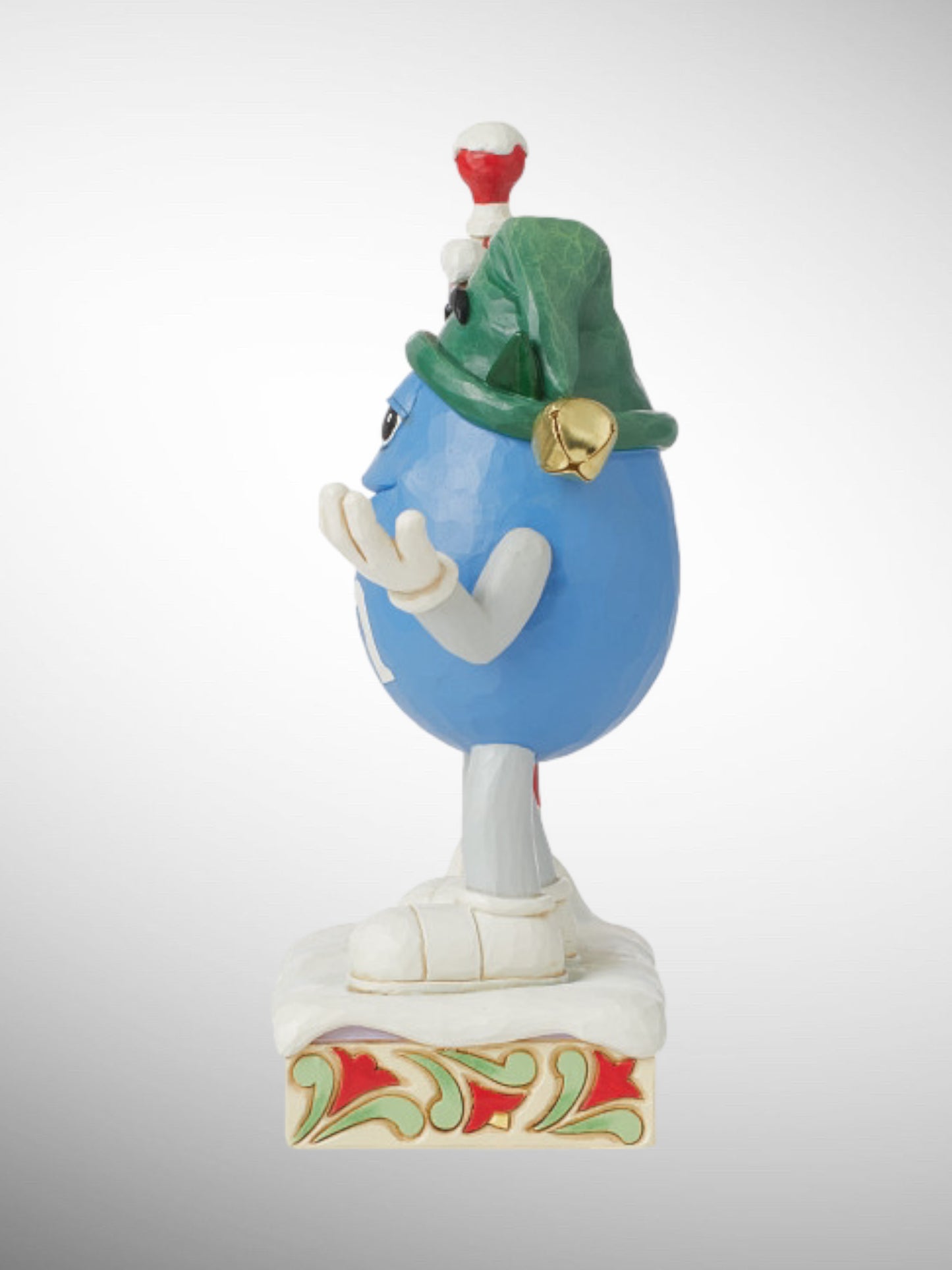 Jim Shore M&M's Collection - Elf-confidence Blue Elf Figurine