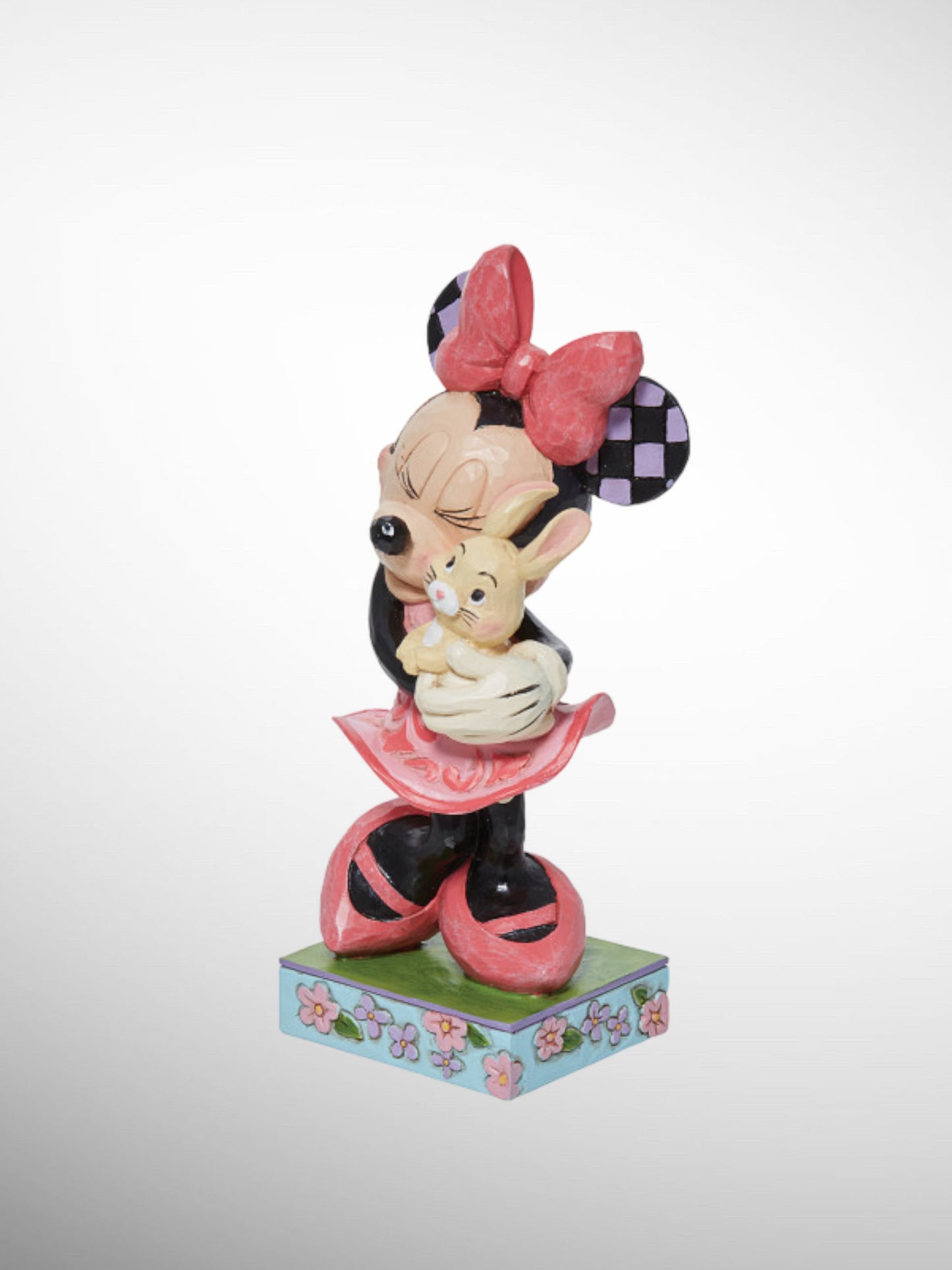 Jim Shore Disney Traditions - Sweet Spring Snuggle Minnie Hug Figurine