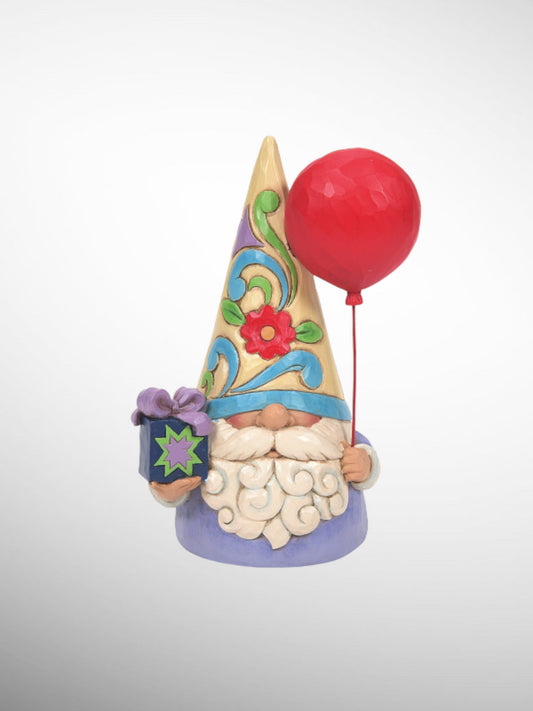 Jim Shore Heartwood Creek - There's No Party Like a Gnome Party Celebration Gnome Figurine