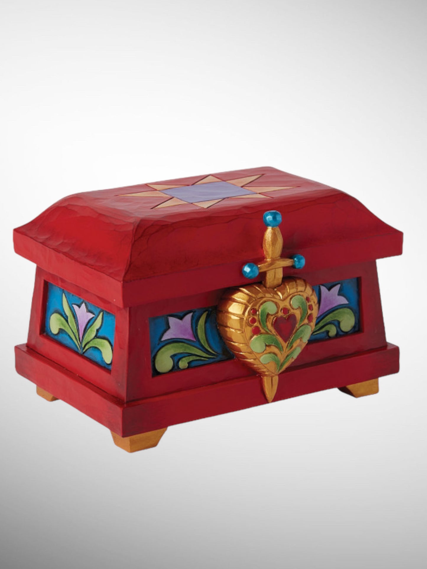 Jim Shore Disney Traditions - Who is the Fairest One of All? Snow White Queen's Trinket Box Figurine - PREORDER