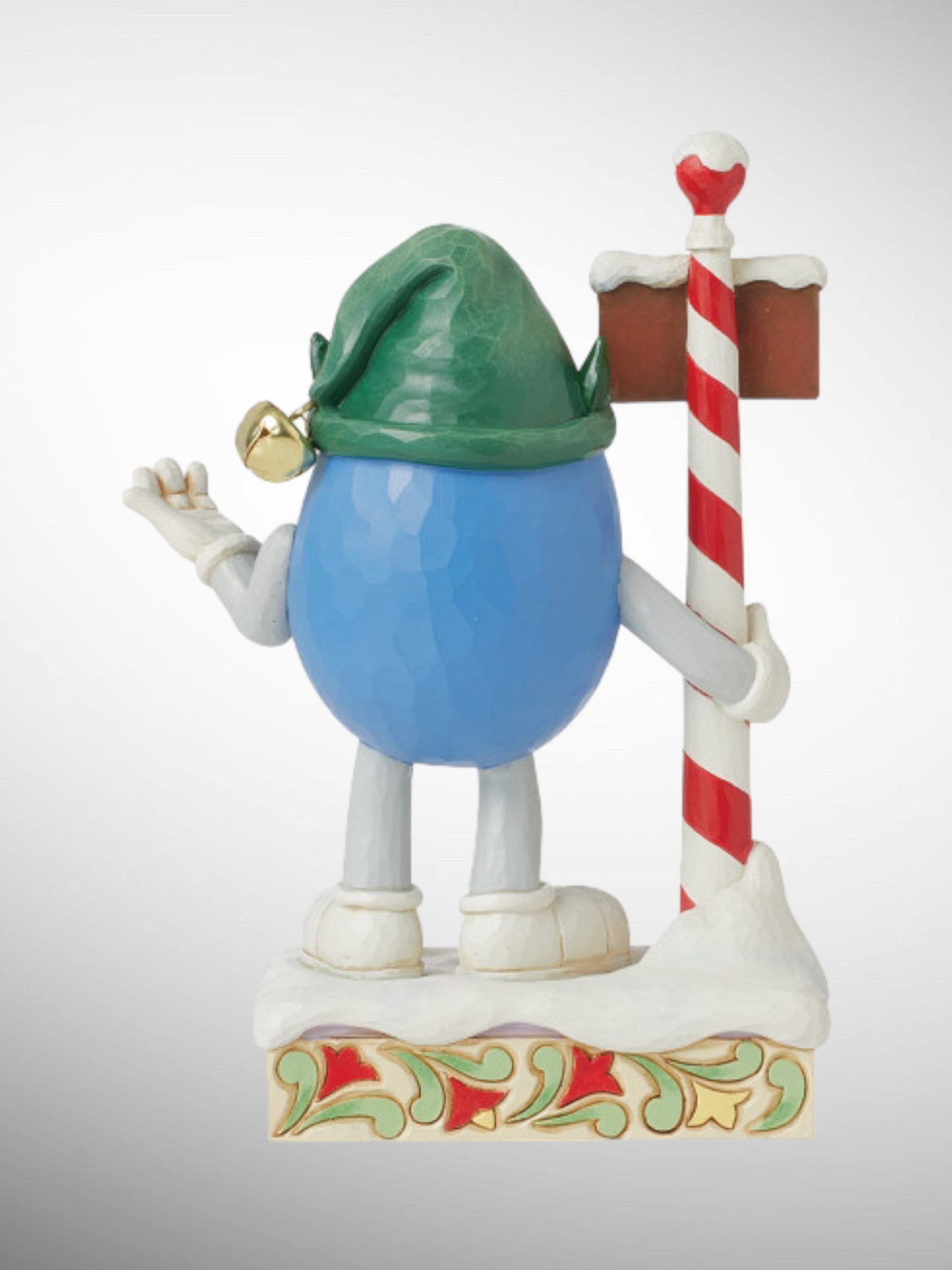 Jim Shore M&M's Collection - Elf-confidence Blue Elf Figurine