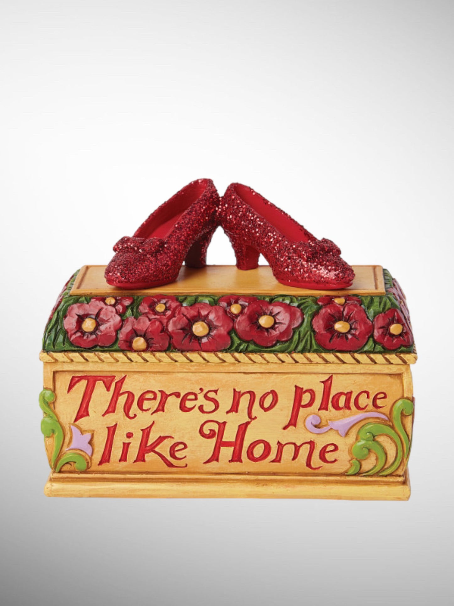 Jim Shore Wizard of Oz -  There's No Place Like Home Trinket Box Figurine