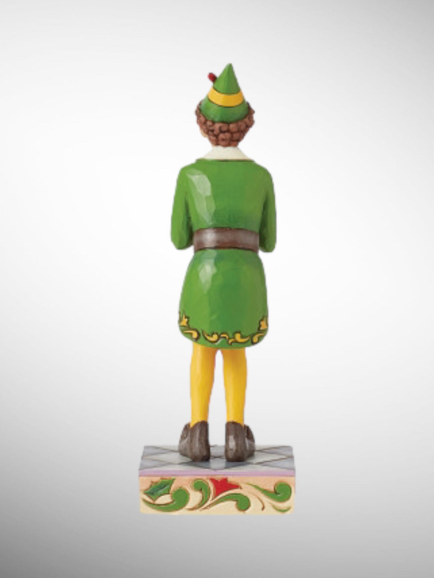 Jim Shore Elf - SANTA! I Know Him! Buddy Figurine