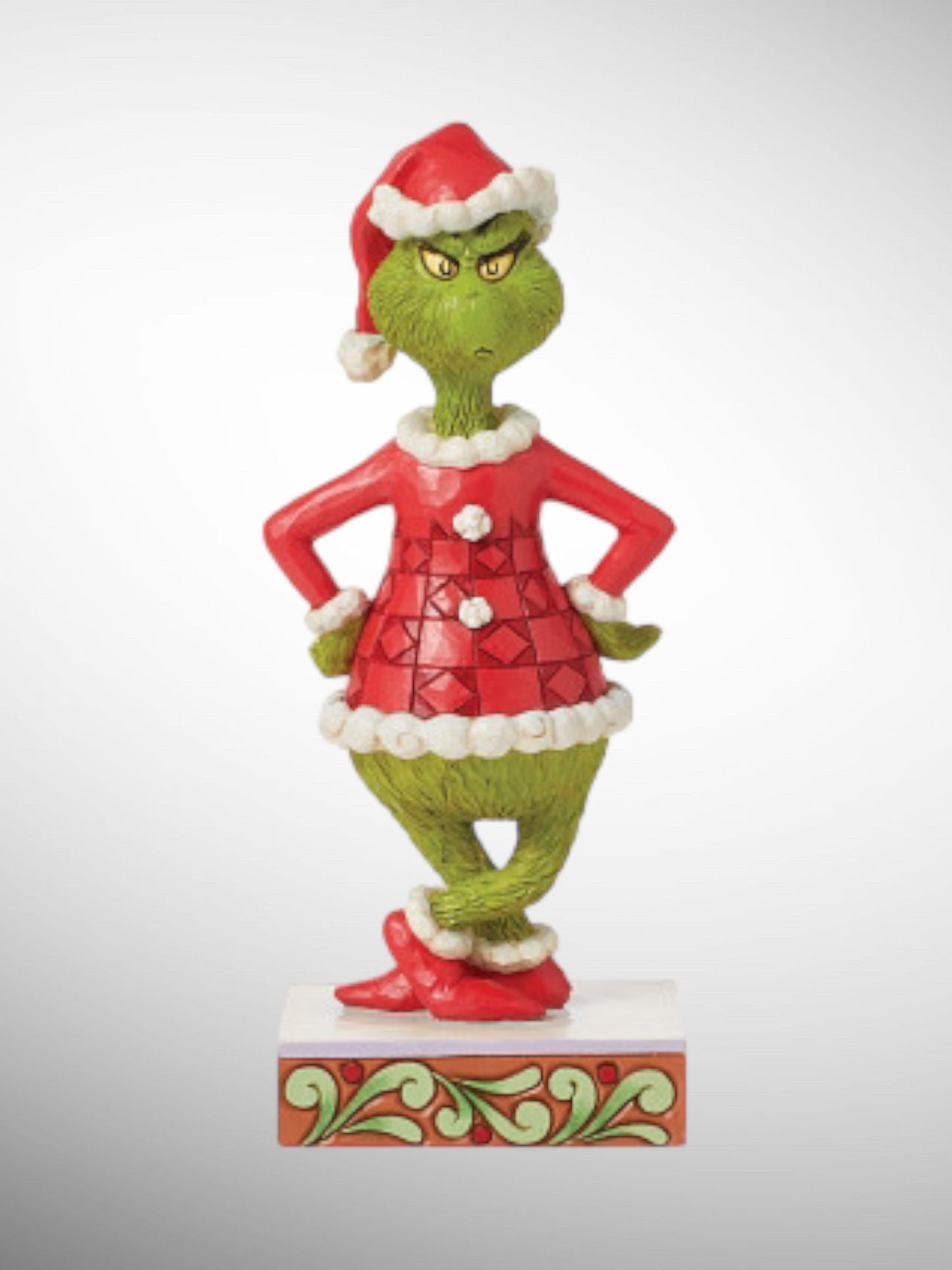 Jim Shore Dr. Seuss The Grinch - Grinch With Hands On Hips Figurine