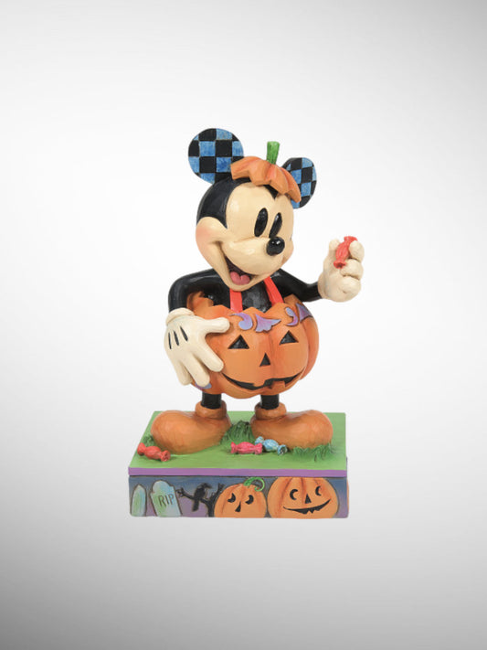 Jim Shore Disney Traditions - Mick-O-Lantern Mickey Figurine