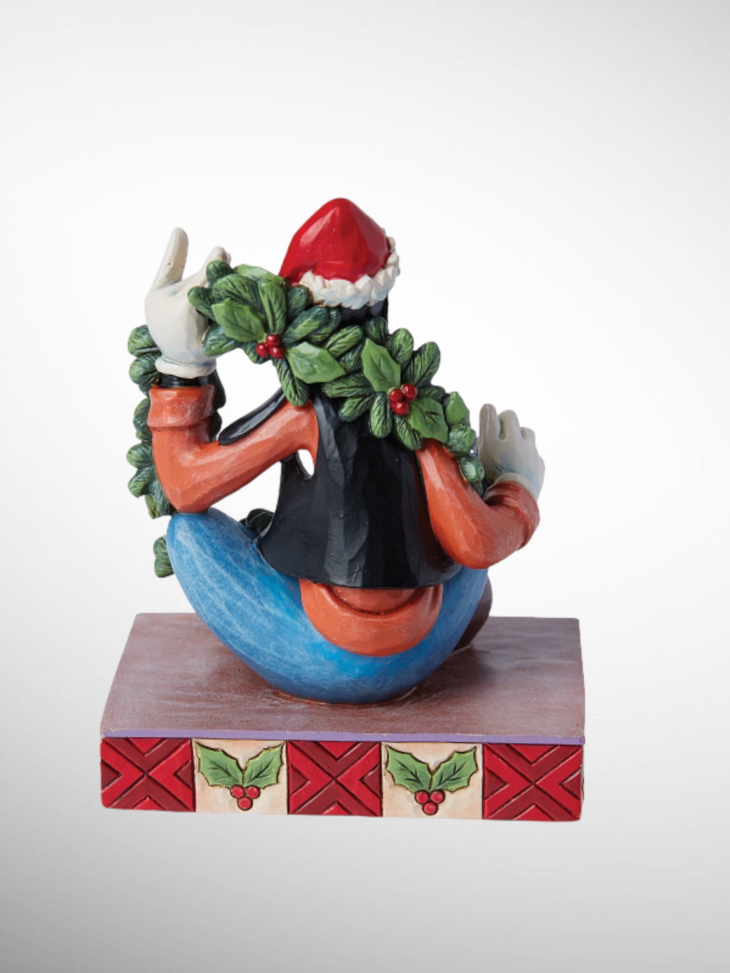 Jim Shore Disney Traditions - A Goofy Christmas Holiday Personality Pose Figurine