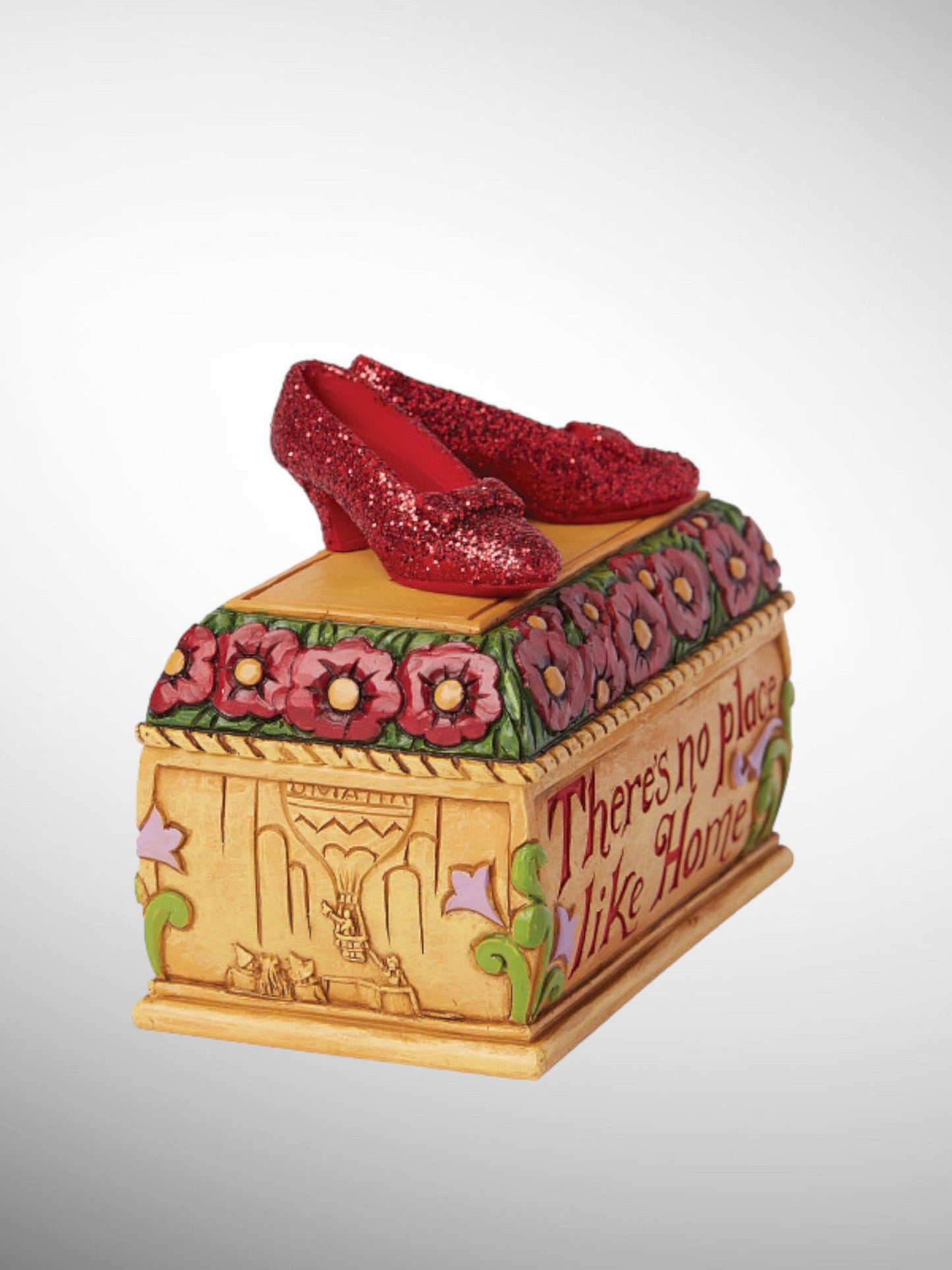 Jim Shore Wizard of Oz -  There's No Place Like Home Trinket Box Figurine