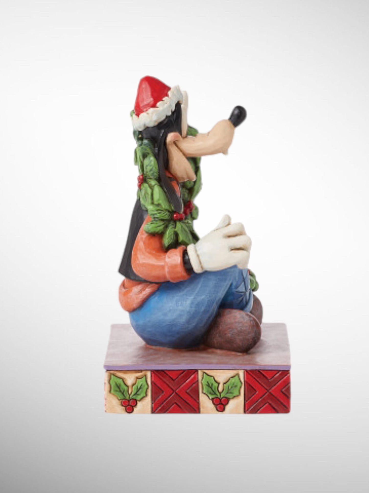 Jim Shore Disney Traditions - A Goofy Christmas Holiday Personality Pose Figurine