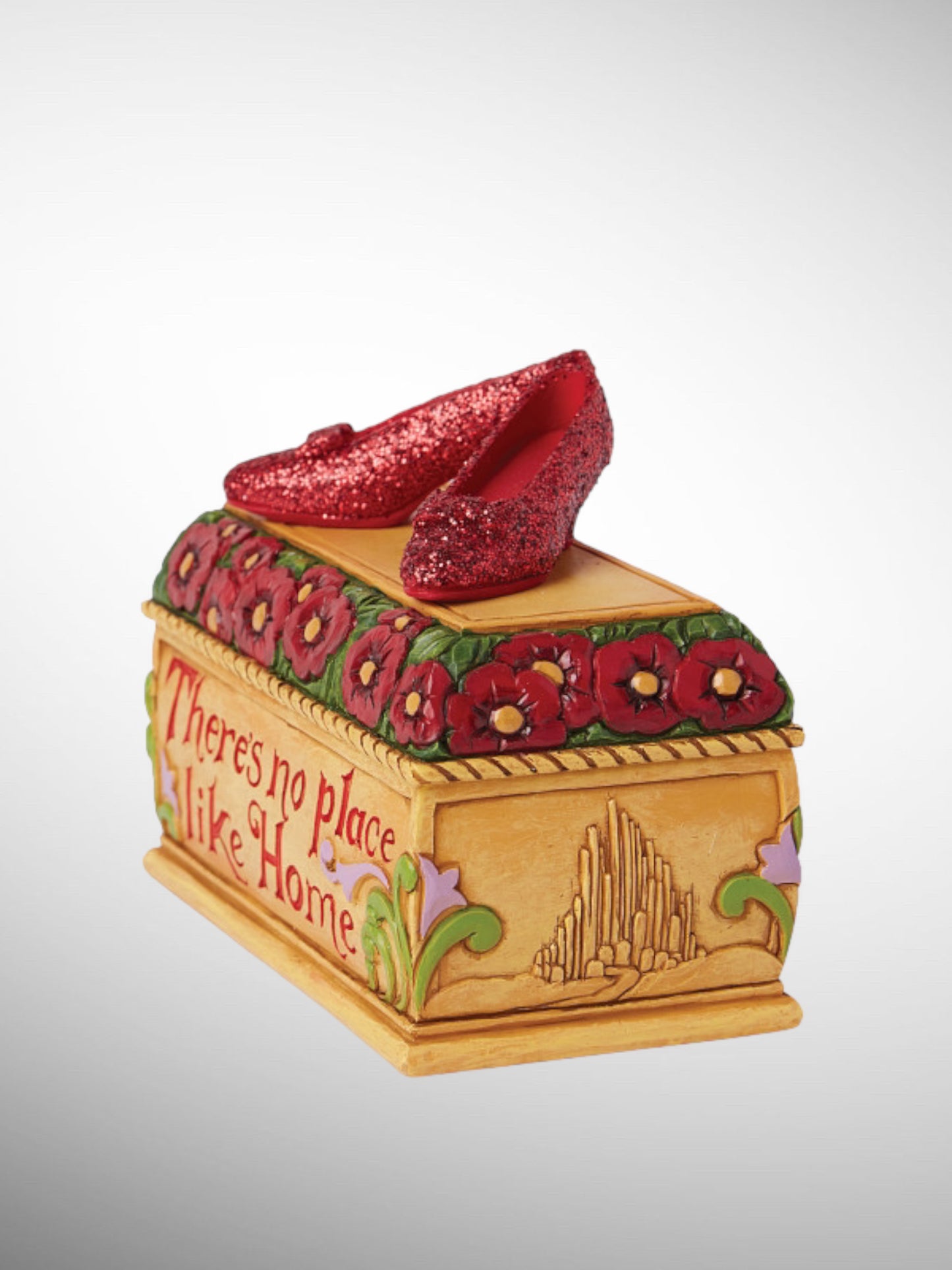 Jim Shore Wizard of Oz -  There's No Place Like Home Trinket Box Figurine