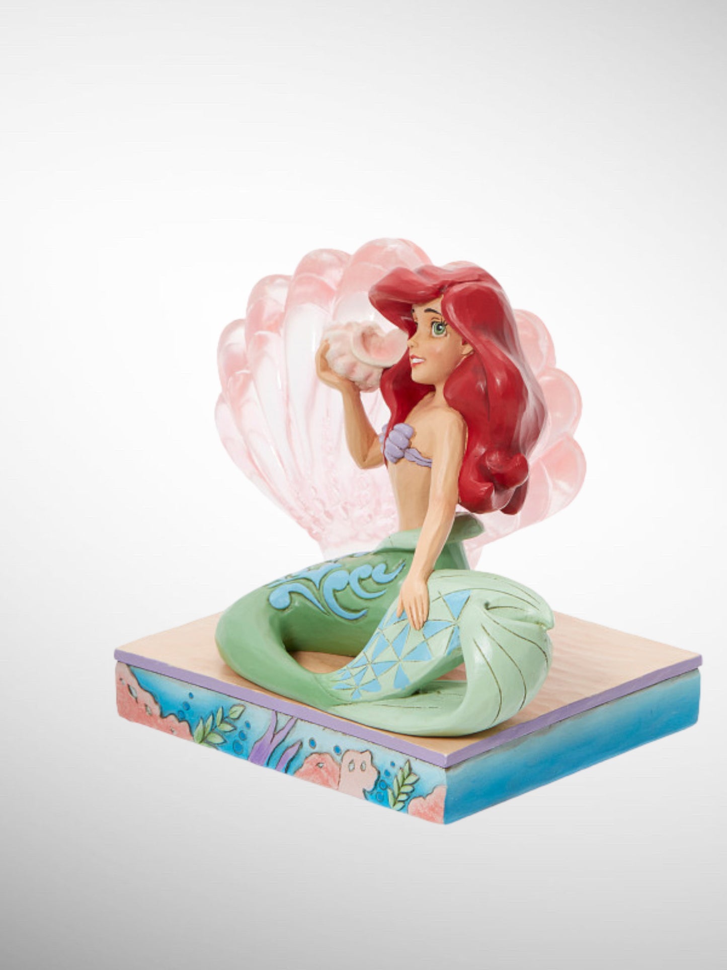 Jim Shore Disney Traditions - A Tail of Love Ariel Little Mermaid Shell Figurine