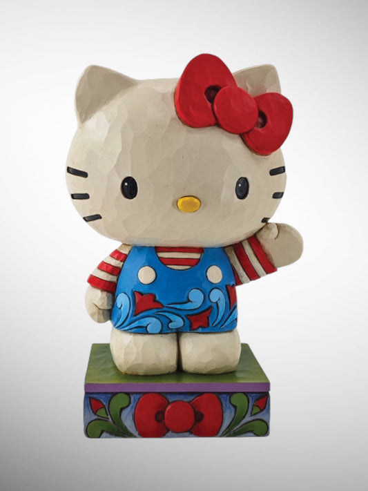 Jim Shore Sanrio Collection -Classic Hello Kitty Figurine small