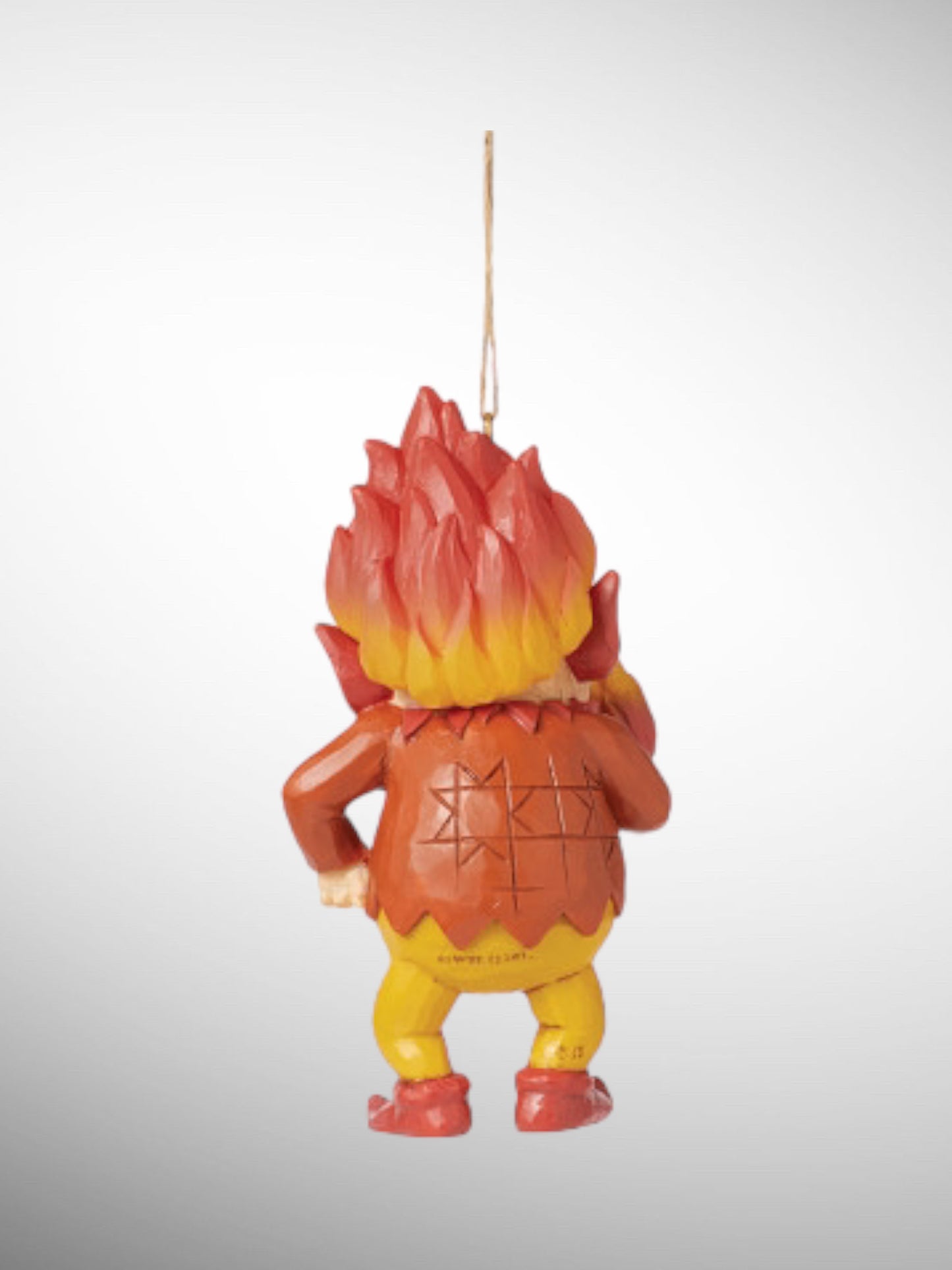 Jim Shore The Year Without a Santa Claus - Heat Miser Holding Fire Hanging Ornament