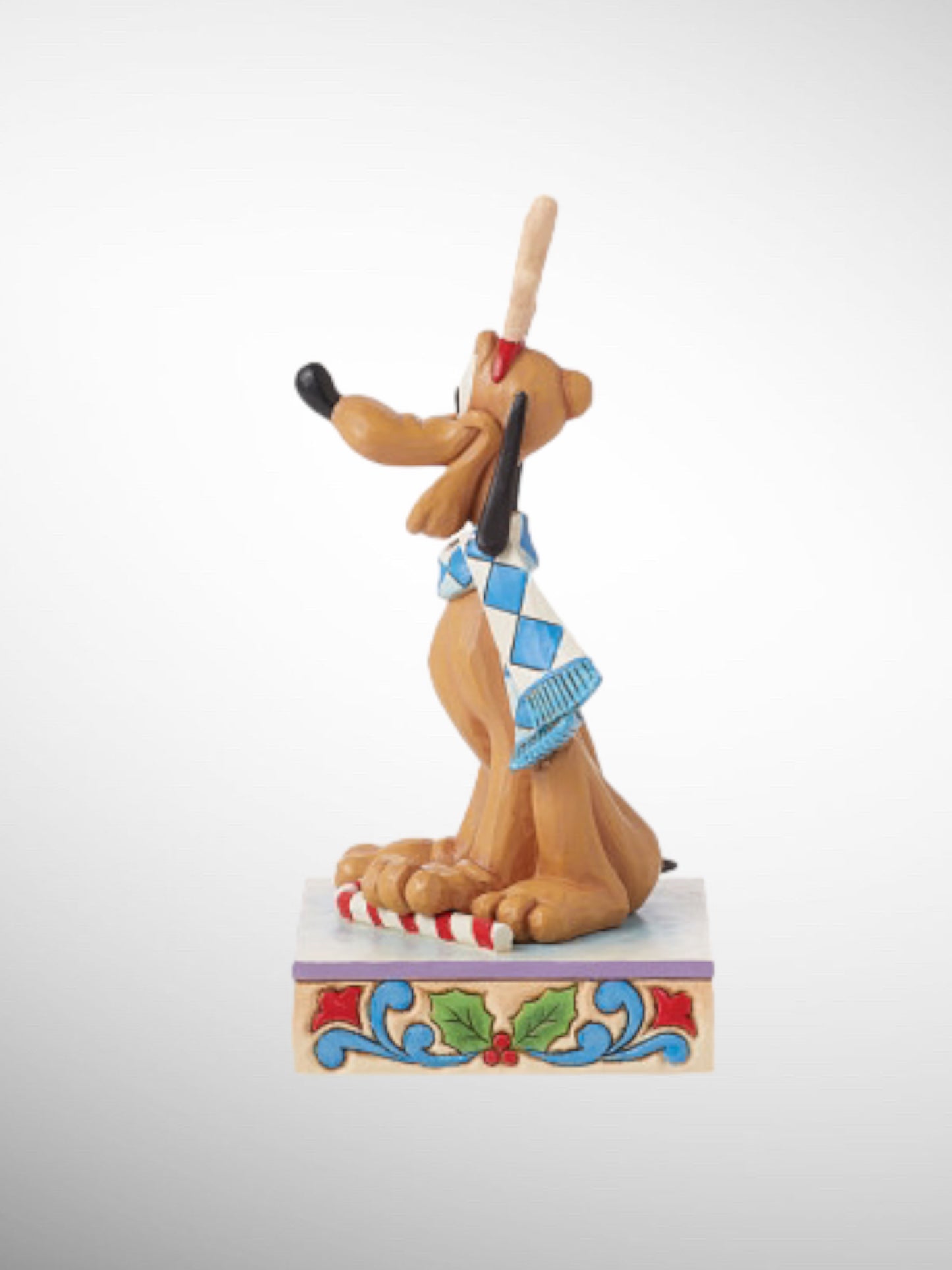 Jim Shore Disney Traditions - Dashing Rein-Dog Pluto Personality Pose Figurine