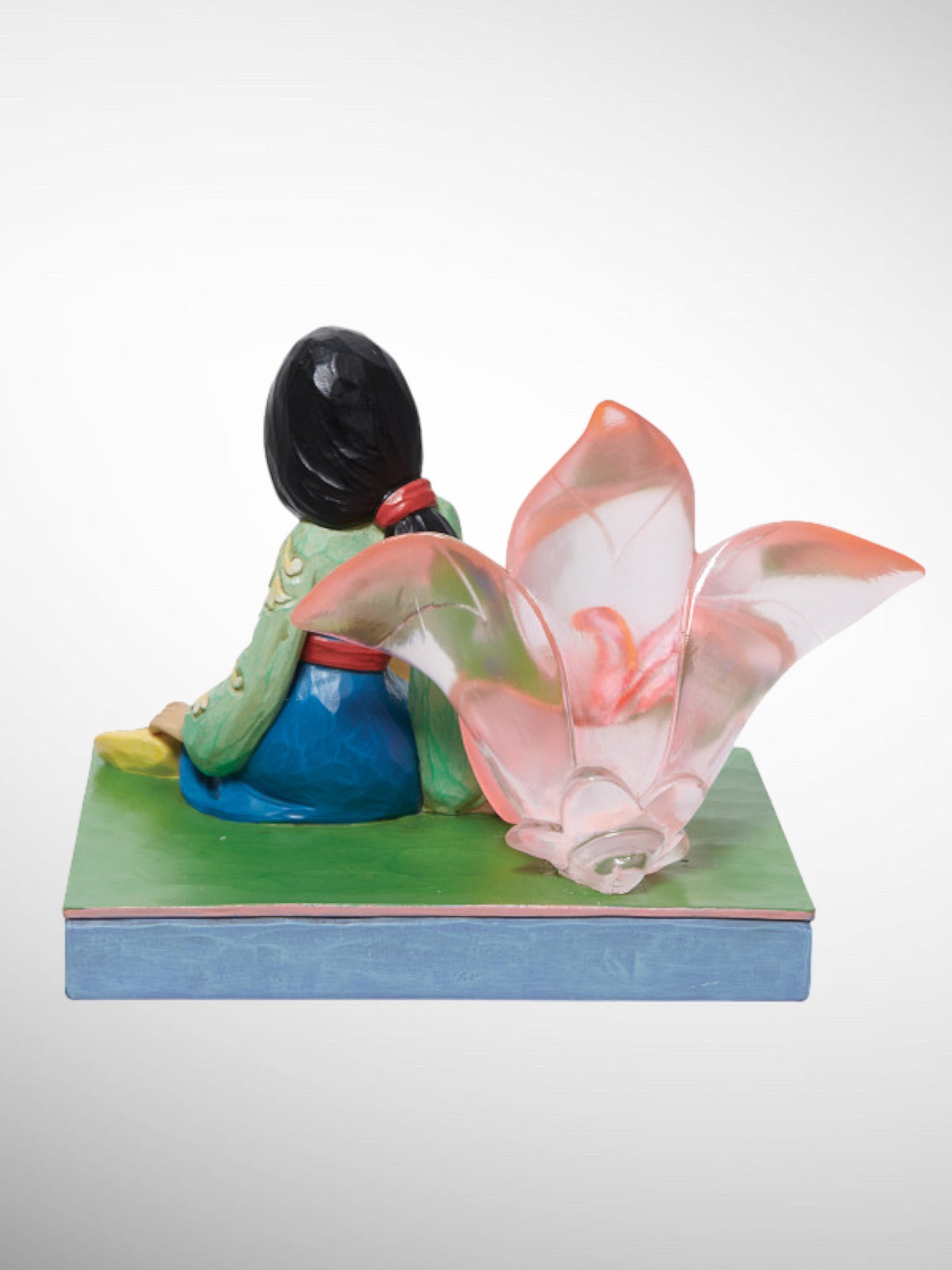 Jim Shore Disney Traditions - A Rare and Beautiful Bloom Mulan Cherry Blossom Figurine