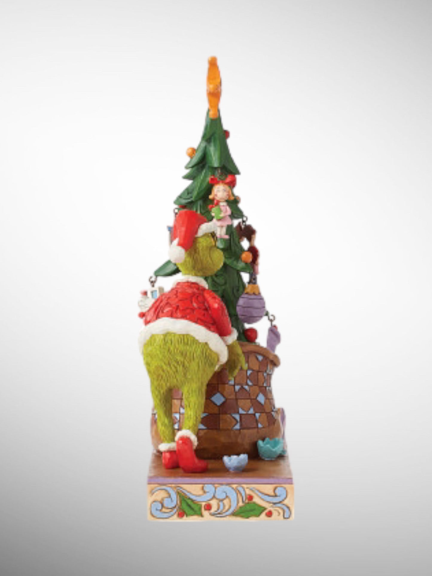 Jim Shore Dr. Seuss The Grinch - Grinch Countdown Calendar Figurine