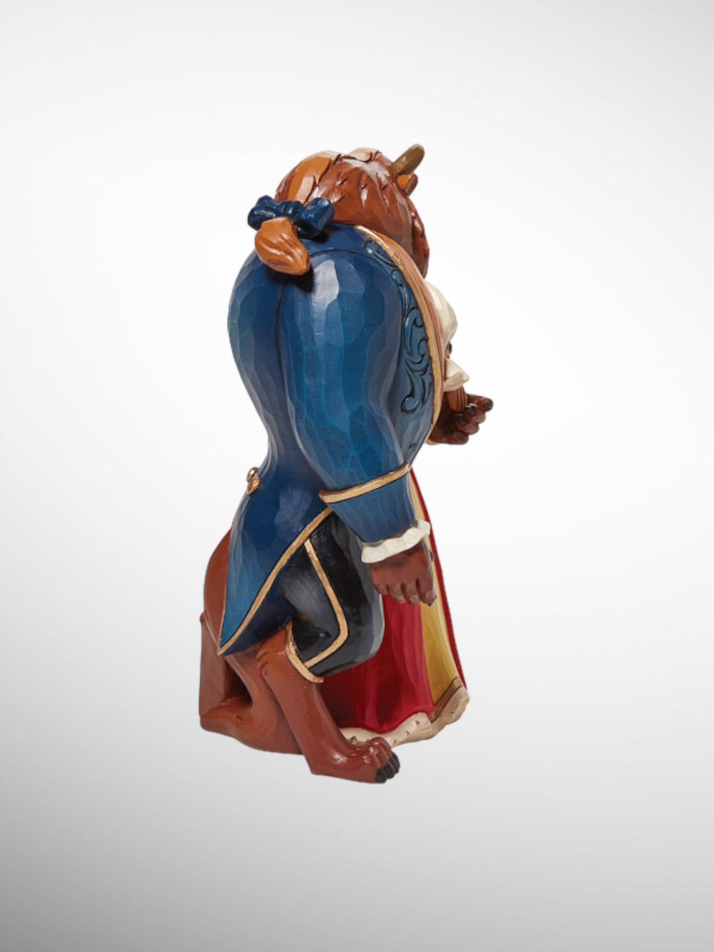 Jim Shore Disney Traditions - An Enchanting Christmas Beauty and the Beast Figurine