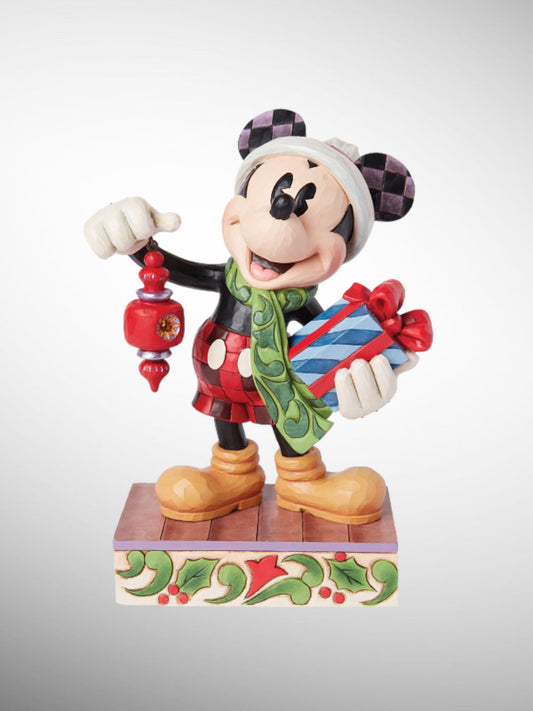 Jim Shore Disney Traditions - Christmas Magic Santa Mickey Limited Edition Christmas Figurine - PREORDER