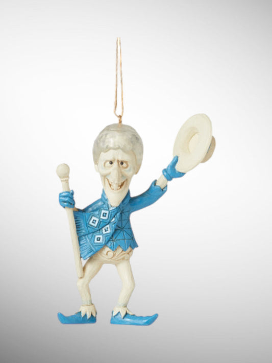 Jim Shore The Year Without a Santa Claus - Snow Miser in Singing / Dancing Pose Hanging Ornament - PREORDER
